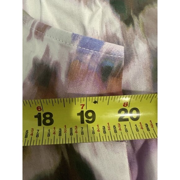 Torrid Ava Ikat Floral Sleeveless Stitchall Cami Tank Top Size Large (0) - Picture 8 of 8